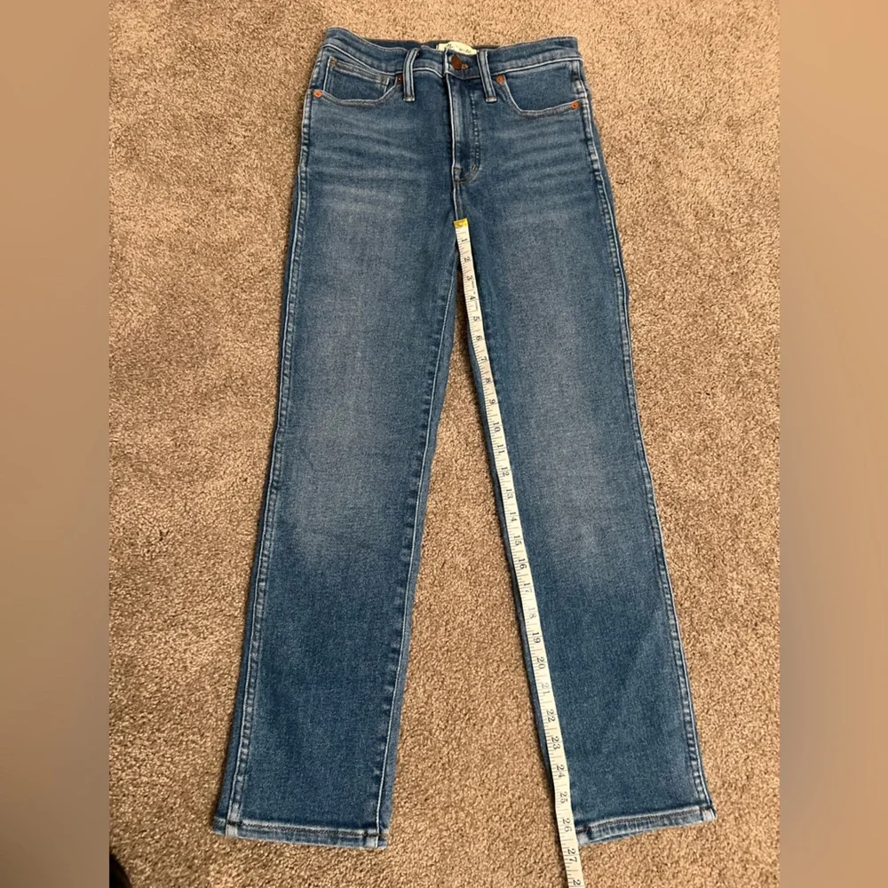 NWT Madewell Stovepipe Jeans 25 - Picture 9 of 9